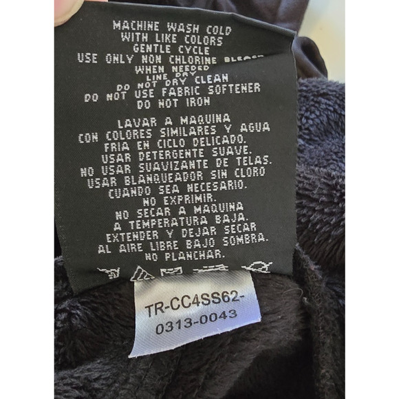 Double Diamond Jacket Women's L Black Full Zip Up Fleece Lined Soft Shell - Picture 6 of 16